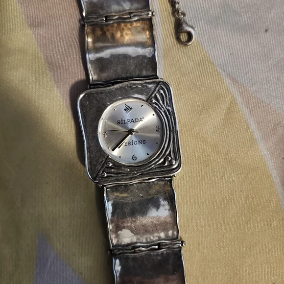 Silpada Sterling Silver Watch - Picture 1 of 7
